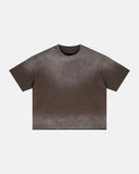 Monkey Washed Boxy Cropped T-Shirt | Inflation Streetwear INFLATION