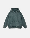 French Terry Washed Distressed Hoodies | Inflation Streetwear INFLATION