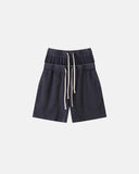 Double Waist Acid Wash Waffle Shorts | Inflation Streetwear INFLATION