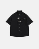 Waffle Shirt with Metal Clasp Detail | Inflation Streetwear INFLATION