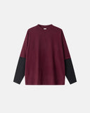 Color Block Long Sleeve Tees | Inflation Streetwear INFLATION