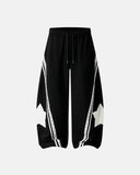 Contrast Patchwork Barrel Sweatpants | Inflation Streetwear INFLATION