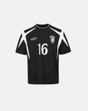 Retro Color Block Embroidered Jersey T-Shirt | Inflation Streetwear INFLATION