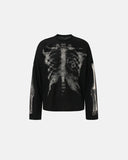 Skeleton Graphic Washed Long Sleeve | Inflation Streetwear INFLATION