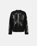 Skeleton Graphic Washed Long Sleeve | Inflation Streetwear INFLATION