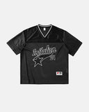 Mesh Patachwork Printing Jersey | Inflation Streetwear INFLATION