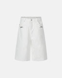 longline shorts with large pockets