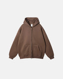 Fleece Double Zip Up Hoodies | Inflation Streetwear INFLATION