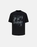 waffle graphic washed t shirt