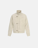 Embroidery Jacquard Cropped Clasp Jacket | Inflation Streetwear INFLATION