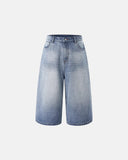 Washed Baggy Longline Jorts | Inflation Streetwear INFLATION