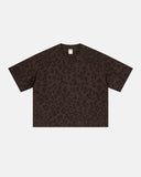 Leopard Print Boxy T-Shirt | Inflation Streetwear INFLATION
