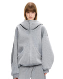 Heavyweight Boxy Zip Up Hoodies | Inflation Streetwear INFLATION
