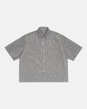 Boxy Striped Short-Sleeve Shirt | Inflation Streetwear INFLATION