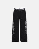 Gothic Layered Baggy Sweatpants | Inflation Streetwear INFLATION