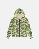 Camo Mega Zip Knit Sweater | Inflation Streetwear