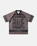Oversized Letter Mesh Jersey | Inflation Streetwear INFLATION