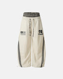 Plaid Double Waist Baggy Track Pants | Inflation Streetwear INFLATION