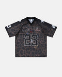 Number 23 Leopard Mesh Jersey | Inflation Streetwear
