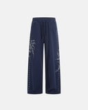 Studded Print Straight-Leg Sweatpants | Inflation Streetwear INFLATION