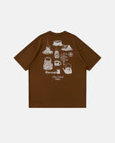 Camping Graphic Cotton Tees | Inflation Streetwear INFLATION