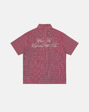 casual summer plaid shirt men streetwear