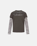 Distressed Graphic Layered Baby T-Shirt | Inflation Streetwear