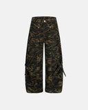 Multi-Pockets Barrel Camouflage Cargo Pants | Inflation Streetwear INFLATION