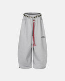 Baggy Wide Leg Sweatpants with Waistband | Inflation Streetwear INFLATION