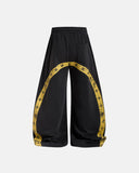 Contrast Star Stripe Barrel Sweatpants | Inflation Streetwear