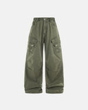 Garment Wash Ripped Cargo Pants | Inflation Streetwear INFLATION