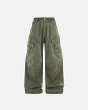 Garment Wash Ripped Cargo Pants | Inflation Streetwear INFLATION