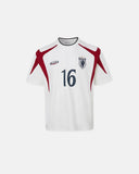Retro Color Block Embroidered Jersey T-Shirt | Inflation Streetwear INFLATION