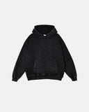 French Terry Washed Distressed Hoodies | Inflation Streetwear INFLATION