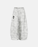 Washed Cross Barrel Sweatpants | Inflation Streetwear INFLATION