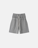Double Waist Acid Wash Sweat Shorts | Inflation Streetwear INFLATION