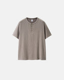 Old Money Relaxed Henley T-Shirt | Inflation Streetwear
