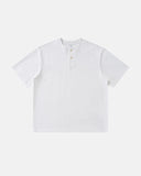 old money henley collar t-shirt men