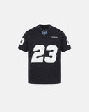 sport inspired number applique streetwear tee