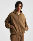 Acid Wash Stitching Zip Up Hoodies | Inflation Streetwear INFLATION
