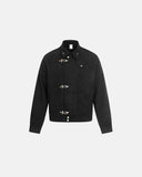 Embroidery Jacquard Cropped Clasp Jacket | Inflation Streetwear INFLATION