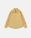 Abstract Line Plaid Shirt | Inflation Streetwear