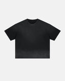 Monkey Washed Boxy Cropped T-Shirt | Inflation Streetwear INFLATION
