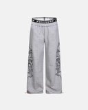 Gothic Layered Baggy Sweatpants | Inflation Streetwear INFLATION