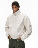 Faux Shearling Lining Lambswool Jacket | Inflation Streetwear INFLATION