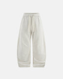 Grey French Terry Barrel Sweatpant | Inflation Streetwear INFLATION