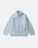 Wavy Fleece Zip-Up Jacket | INFLATION Streetwear INFLATION