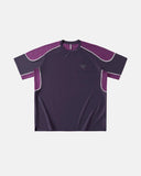 urban tech streetwear with contrast stitching design
