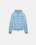 Military Style Zip Up Hoodie | Inflation Streetwear