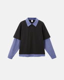 Plaid Patchwork Preppy Tees | Inflation Streetwear INFLATION